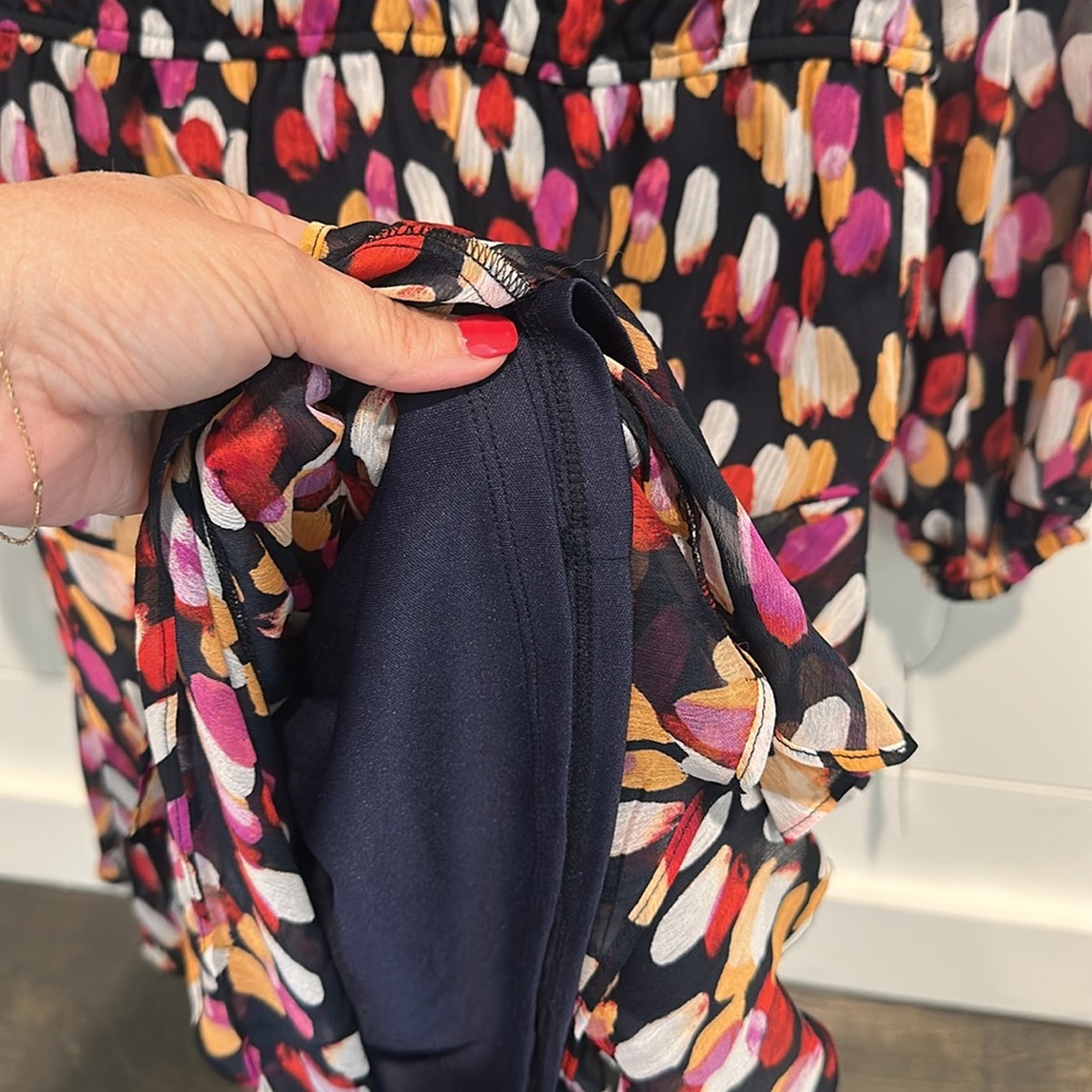 NWT Longsleeve Colorful Dress - Picture 7 of 7